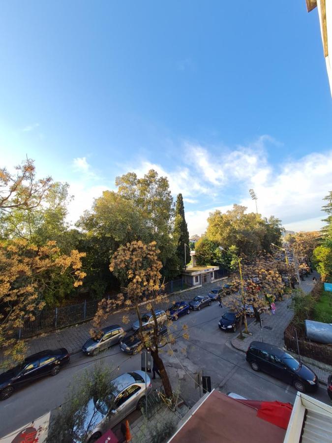 Ex-Block District Charming Studio Apartment With Treeish Sorrounding View! Tiranë Luaran gambar